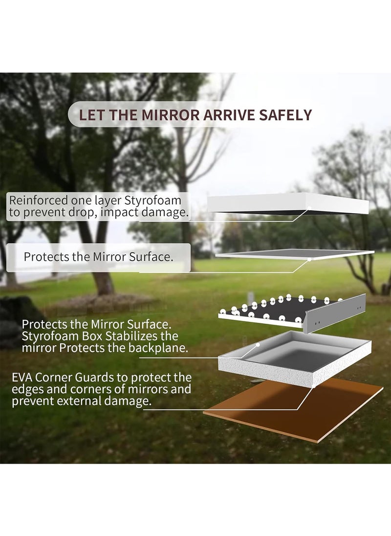 LIMOS - Hollywood Vanity Mirror with Dimmable 11 LED Bulbs 3 Color Modes and Touch Control - Image 1