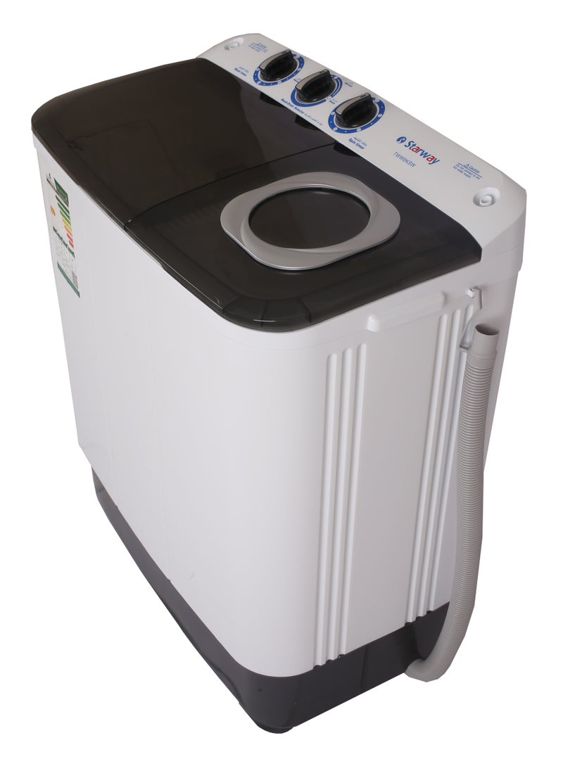 SmartElectric Smart Electric 14 Kilo Twin Top Loading Semi Auto Washing Machine, Noiseless, High Quality, Easy to Move,  - Image 1