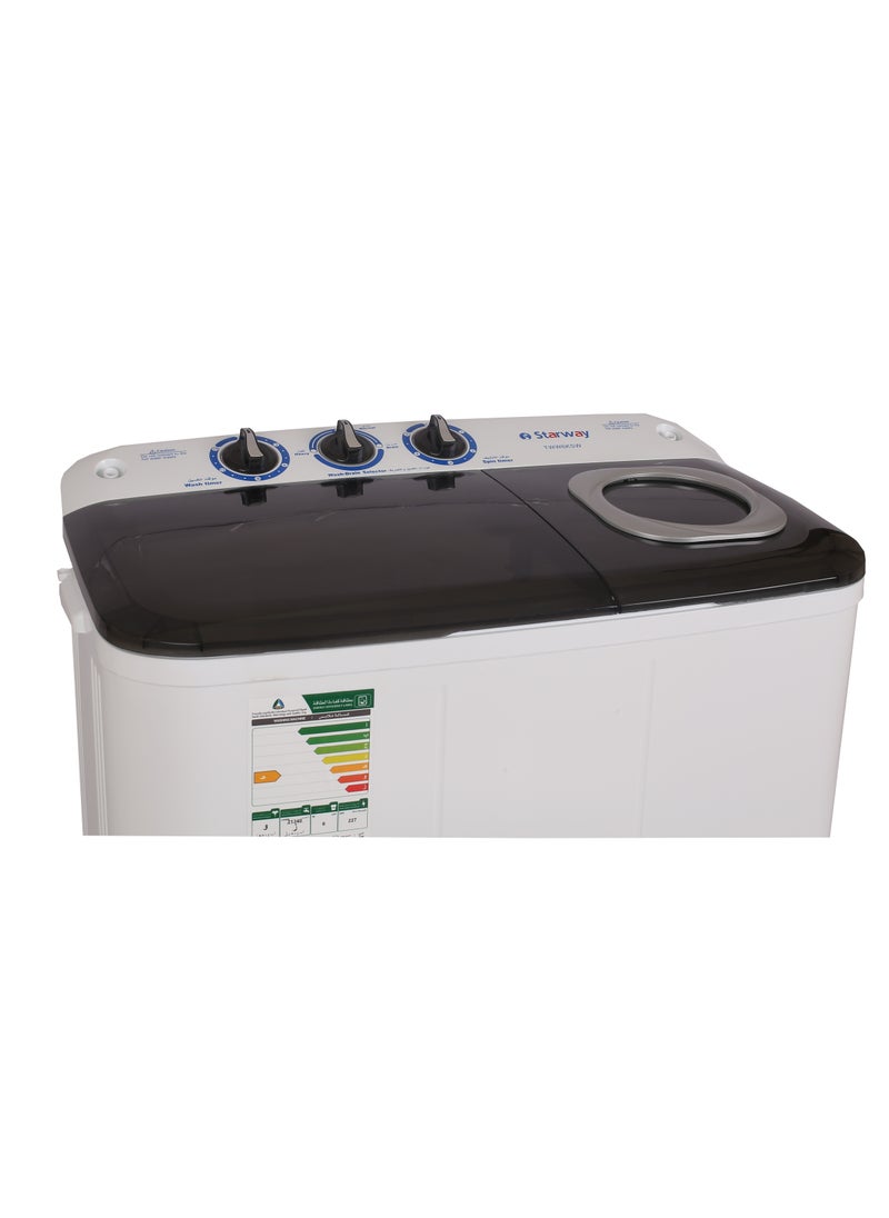 SmartElectric Smart Electric 14 Kilo Twin Top Loading Semi Auto Washing Machine, Noiseless, High Quality, Easy to Move,  - Image 3