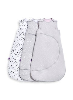 Snuz Pouch Sleeping Bag For Infant And Baby Clever Nappy Change Zip 100% Cotton For Temperatures If 21 - 23 Celsius Suitable From 0 To 6 Months Maximum Baby Length 68 Cm Rose  - Image 4