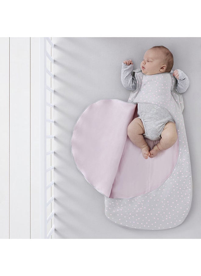 Snuz - Pouch Sleeping Bag For Infant And Baby Clever Nappy Change Zip 100% Cotton For Temperatures If 21 - 23 Celsius Suitable From 0 To 6 Months Maximum Baby Length 68 Cm Rose - Image 1