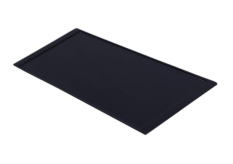 DOLPHY صينية دولفي ميلامين لتقديم الطعام والمشروبات والشاي (أسود) - Image 1