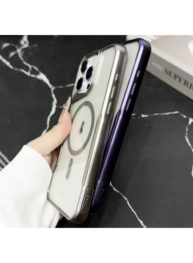 S-TOP Case For iPhone 13 Pro Max Blade Electroplating Frosted MagSafe Magnetic Phone Case - Image 5