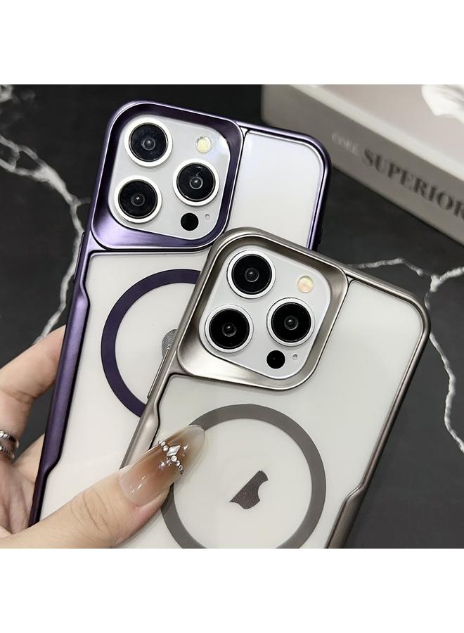 S-TOP Case For iPhone 13 Pro Max Blade Electroplating Frosted MagSafe Magnetic Phone Case - Image 4