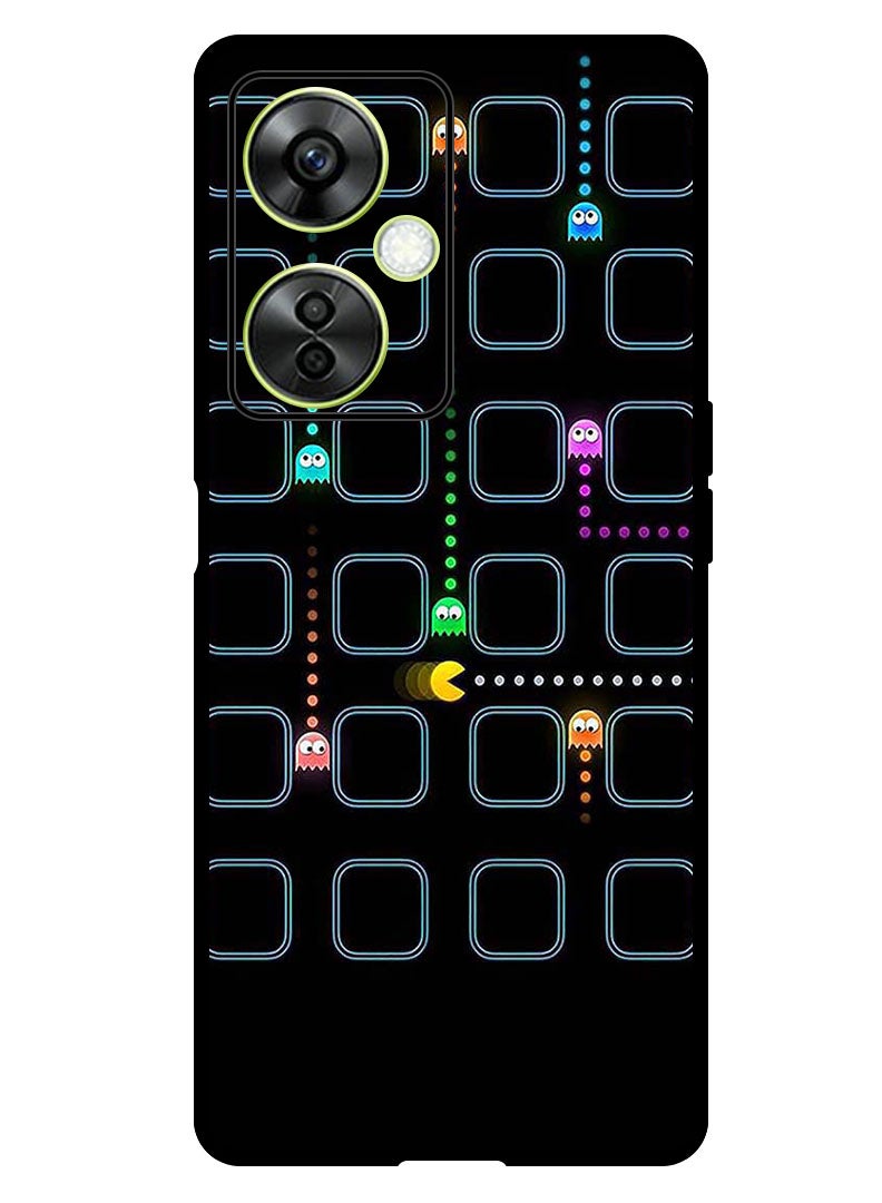 Theodor Protective Case Anti Scratch Shock Proof Bumper Cover For OnePlus Nord CE 3 Lite Pac man - Image 1