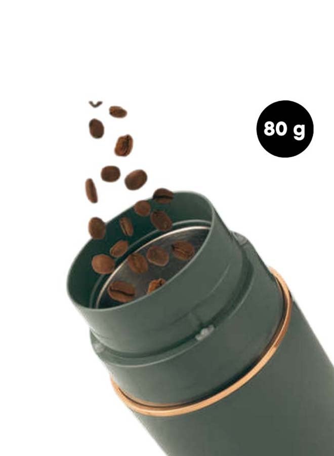 gvc pro Electric Mixer Grinder 200W, 80g Capacity, Ultra-Sharp Blades, Home Electric Mini Coffee & Spice Grinding Machine, Fully Grinds Spices in Just 20 Seconds, Small Coffee Bean Mill Grinder 200 W GVCG-119 White - Image 3