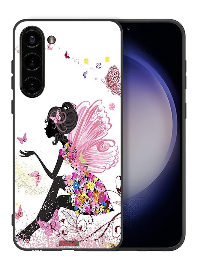 Tolwak Samsung Galaxy S23 Plus 5G Protective Case Cover Butterfly Girl Artwork - Image 2