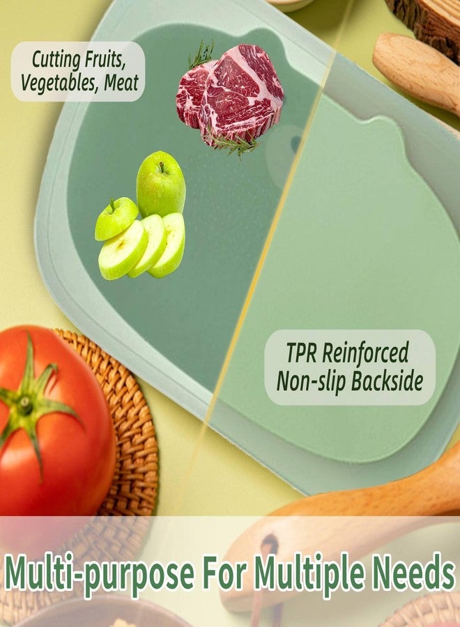 Dancepanda Cutting Boards for Kitchen Dishwasher Safe,Large Plastic Cutting Board(8.5"×13.5") - Image 5