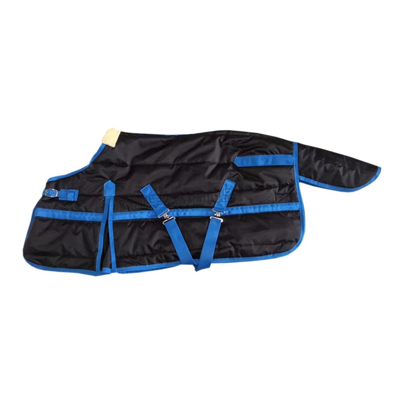 Horse Turnout Blanket Waterproof Windproof Breathable Winter Foal Sheet Oxford Cloth 100cm - Image 2