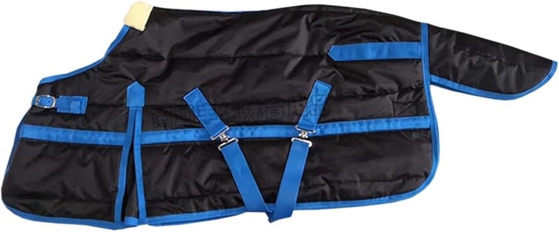 Horse Turnout Blanket Waterproof Windproof Breathable Winter Foal Sheet Oxford Cloth 100cm - Image 1