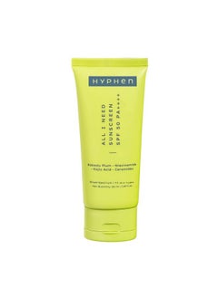 HYPHEN All I Need Sunscreen Spf 50 Pa ++++ Lightweight Sun Cream That Moisturizes & Leaves No White Cast Uva & Uvb Sun Protection & Blue Light Protection Rich In Antioxidants 50Ml  - Image 1