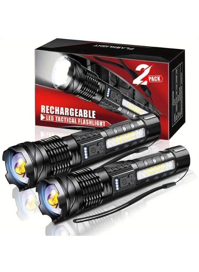 NIBEMINENT Adjustable Focus Super Bright Flashlight