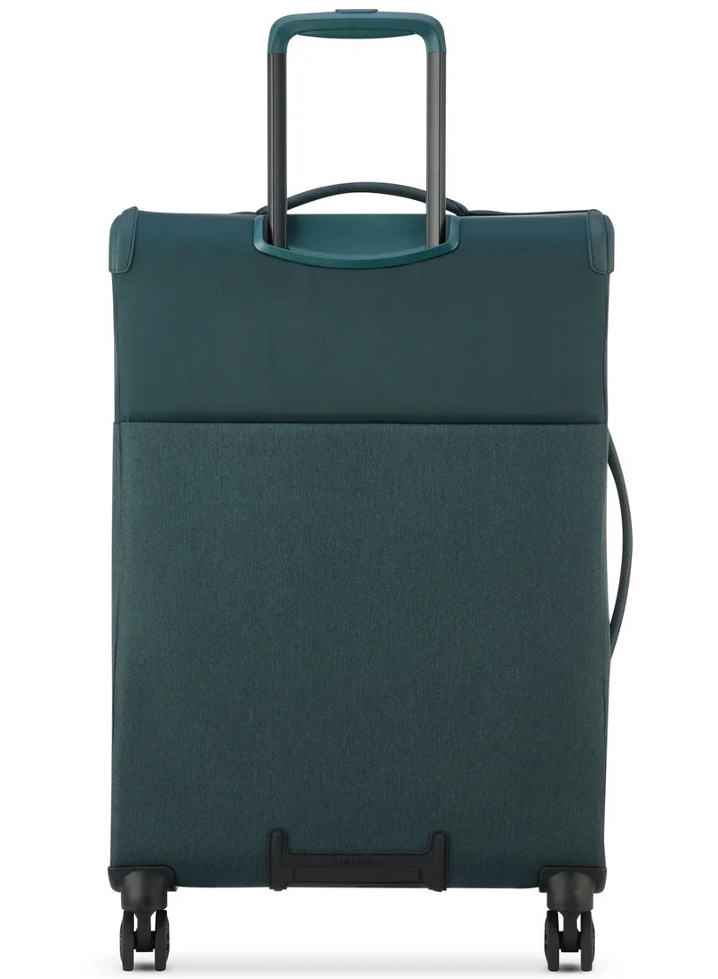DELSEY Paris  brochant 3.0, 67 cm 4-double wheeled softcase expandable check-in luggage trolley case - pine  | Best Price UAE