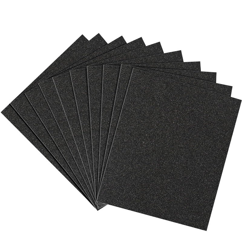 Shineboc 60 Grit Sandpaper  9 X 11 Inch Wet Dry Sand Paper Hand Abrasive Sanding Sheets For Wood Metal Automotive Sanding And Polishing  Coarse - 10 Sheets - Image 1