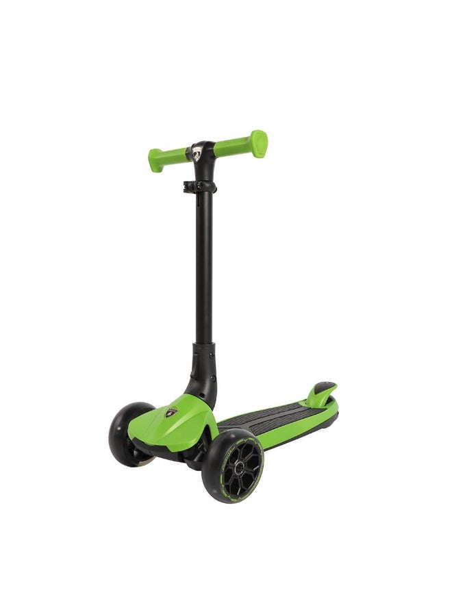 LAMBORGHINI 3-Wheel Folding Kick Scooter (Green) - Image 1