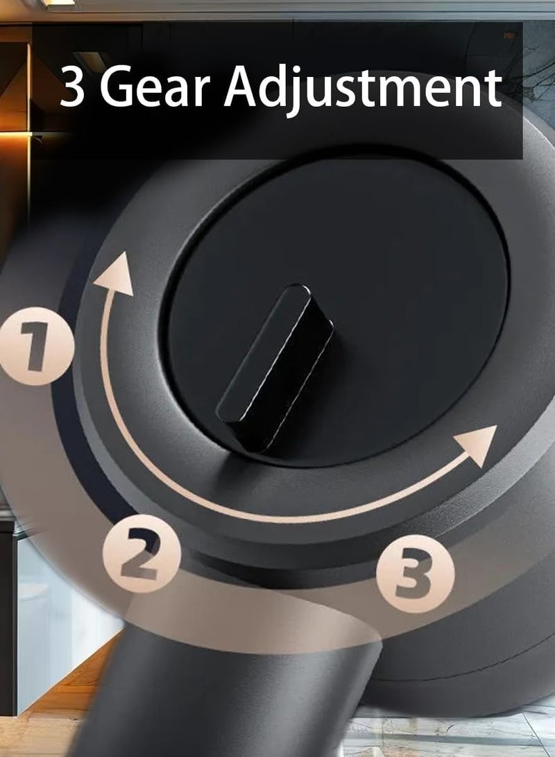 Drivse Showerhead, Ion Drops Shower Head, DrivseTurbo with Built-in Filter Handheld Turbo Showerhead (1 Set) (1PCS) - Image 3