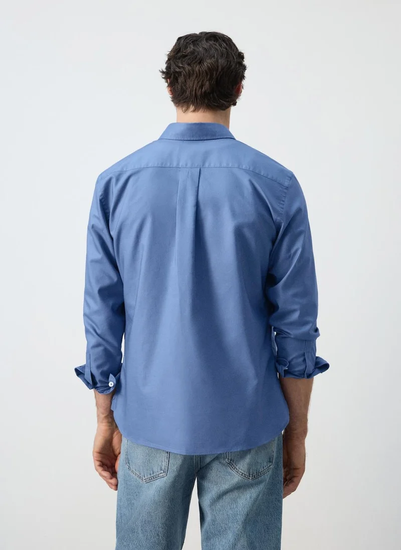 Mango Man Lightweight Oxford shirt 100% cotton regular fit