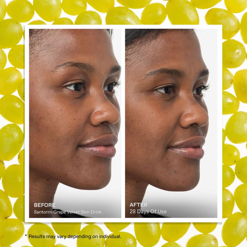 KORRES Santorini Grape Velvet Skin Drink, Hydrating Serum with Resveratrol, Grape Extract and Grape Seed Oil for Skin Care, Antioxidant Rich Face Oil to Support Smooth and Replenished Skin, 1 fl oz - Image 5