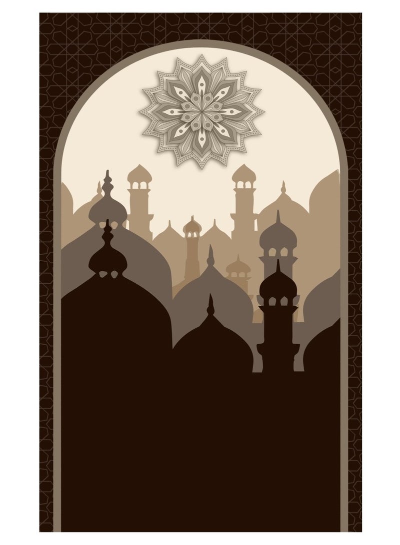 سجادة صلاة بتصميم حديت 70x115 Cm  - Image 1