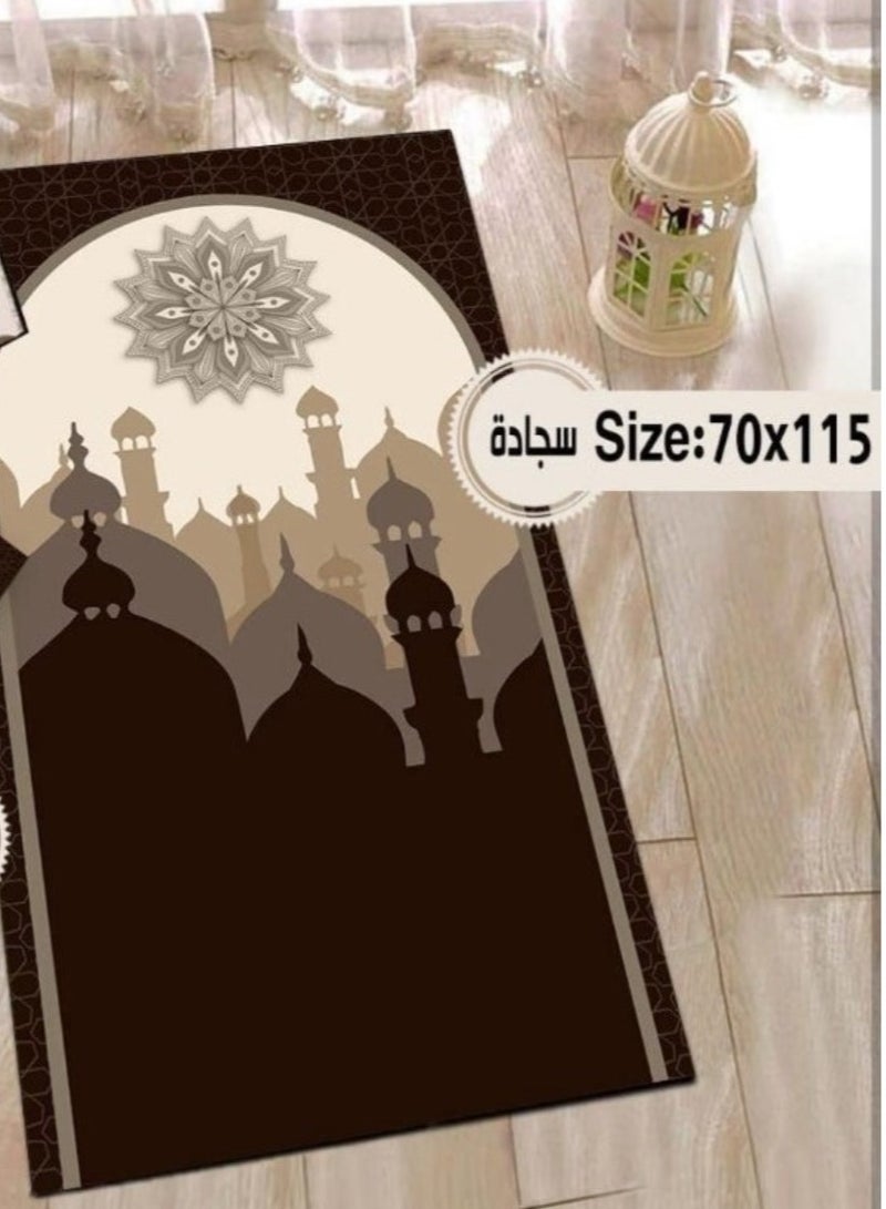 سجادة صلاة بتصميم حديت 70x115 Cm  - Image 2