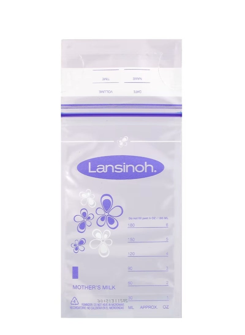 أكياس تخزين حليب الأم 25 كيساً معقمة مسبقاً - Image 2