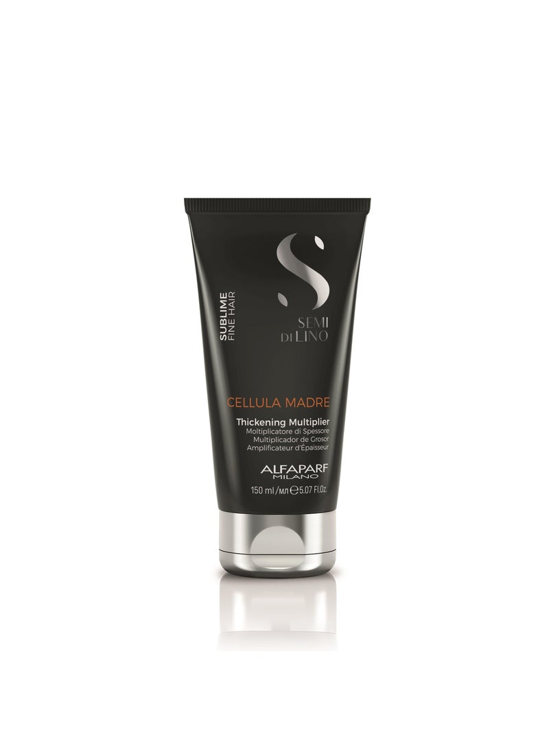 ALFAPARF MILANO Alfaparf Milano Cellula Madre Hair Thickening Multiplier - Healthy, Shiny Hair Volume, Body & Thickness - Combine with Semi di Lino Beauty Genesis Vials as a Hair Volumizer for Fine Hair (5.07 fl oz) 