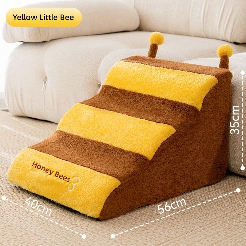 Pet Staircase for Dogs - Non-Slip Slope Ladder, Removable & Washable, Suitable for Small and Senior Dogs - Image 1