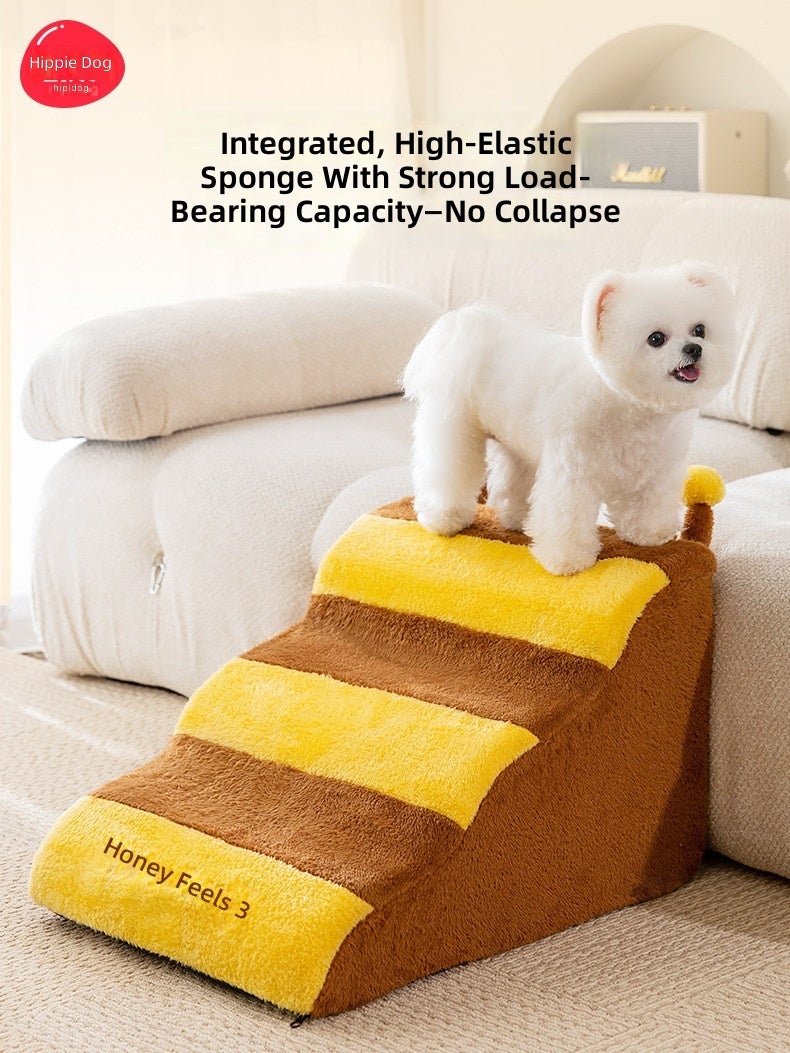 Pet Staircase for Dogs - Non-Slip Slope Ladder, Removable & Washable, Suitable for Small and Senior Dogs - Image 4