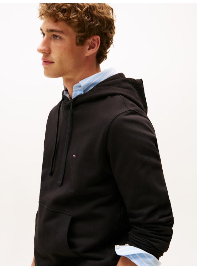 TOMMY HILFIGER Flag Embroidery Terry Drawstring Hoody - Image 3