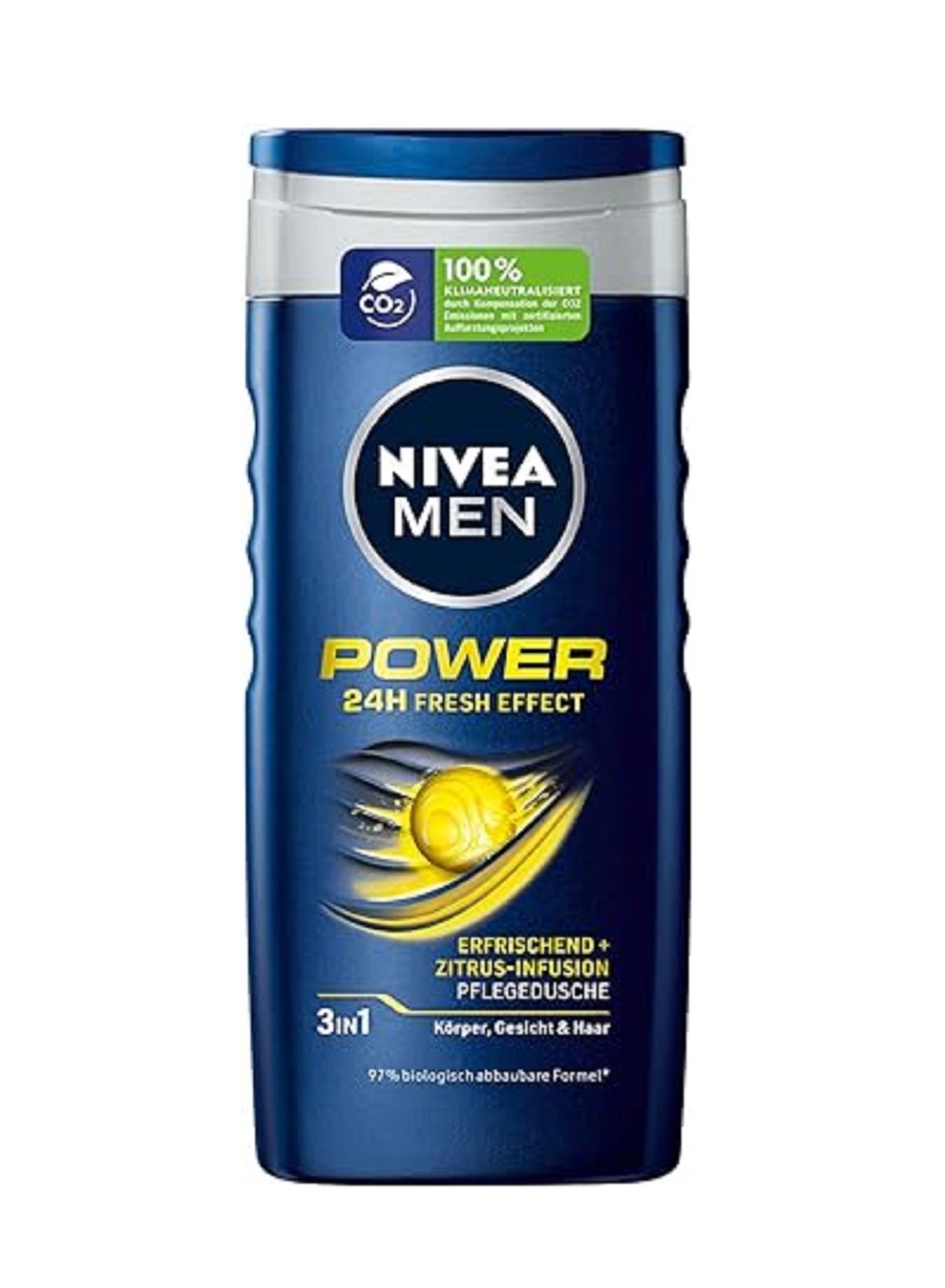 Nivea Men Power 3 in 1 Shower Gel 250ml
