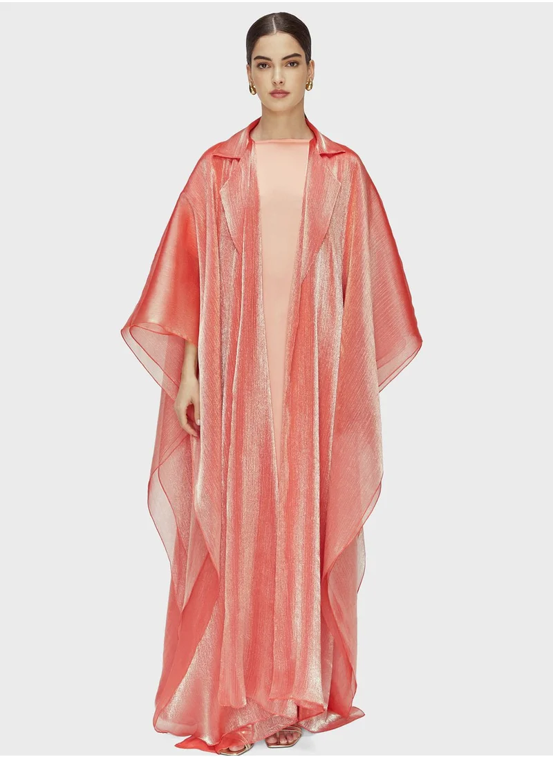 CHASE Cape Sleeve Mesh Kaftan