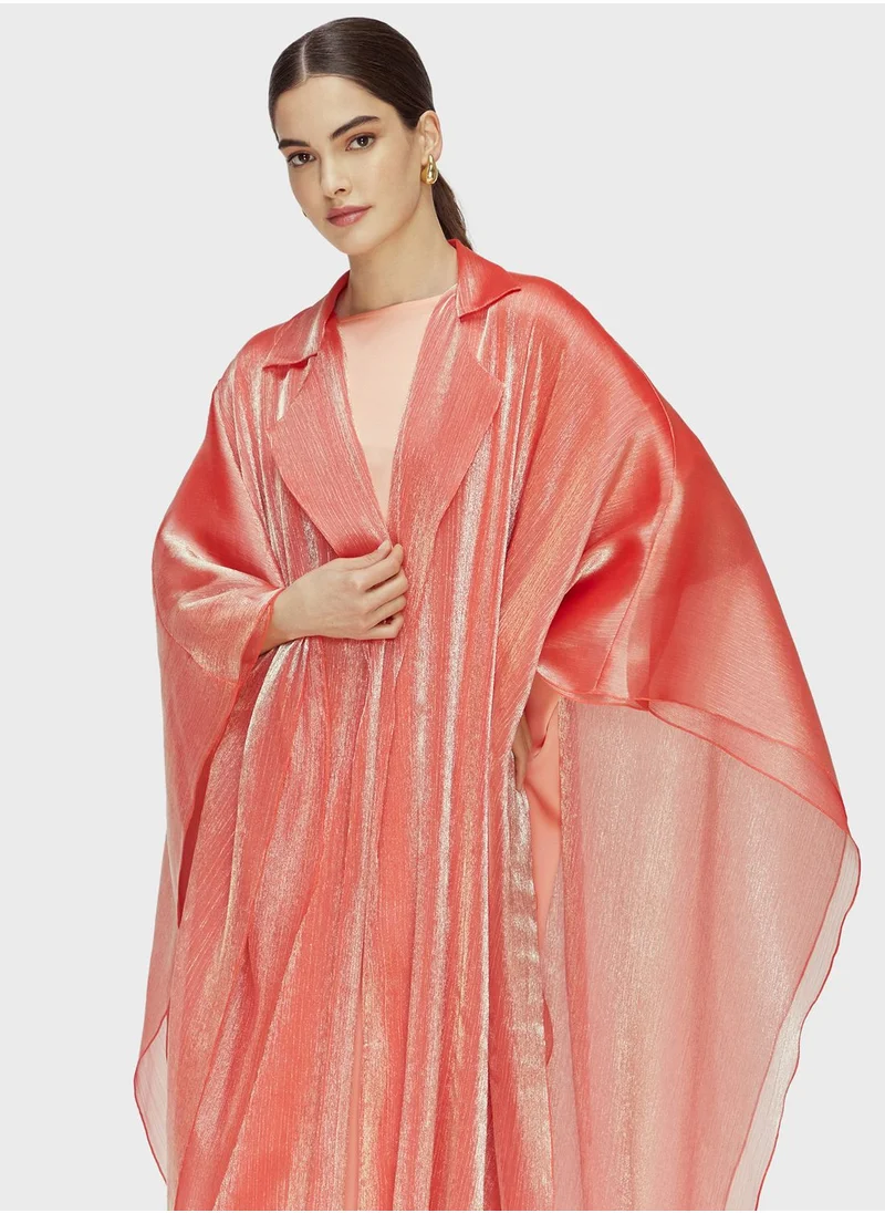 CHASE Cape Sleeve Mesh Kaftan