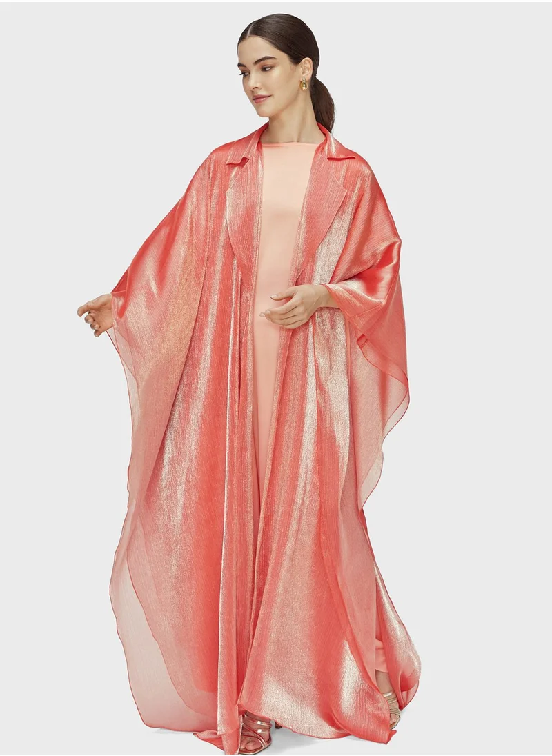 CHASE Cape Sleeve Mesh Kaftan