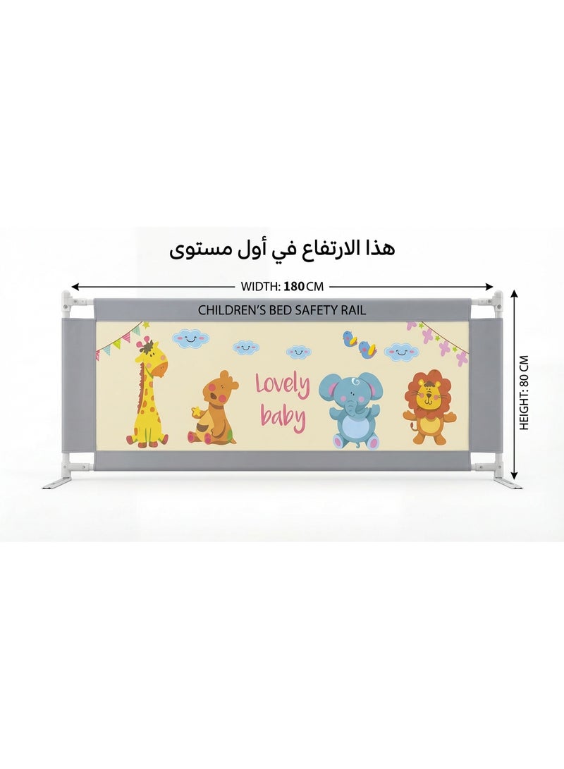 Adjustable Baby Bed Rail Guard for Kids Safety - 180 cm - Image 4