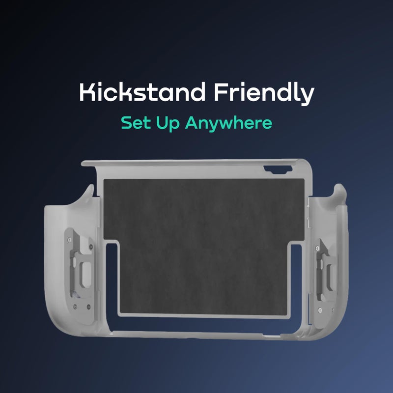 GENKI Force Field 2 with Travel Cover for Switch 2 - Minimalist Protective Case with Dockable Design, Magnetic Grips, and Stealthy Game Storage for Travel and Gaming - Image 5