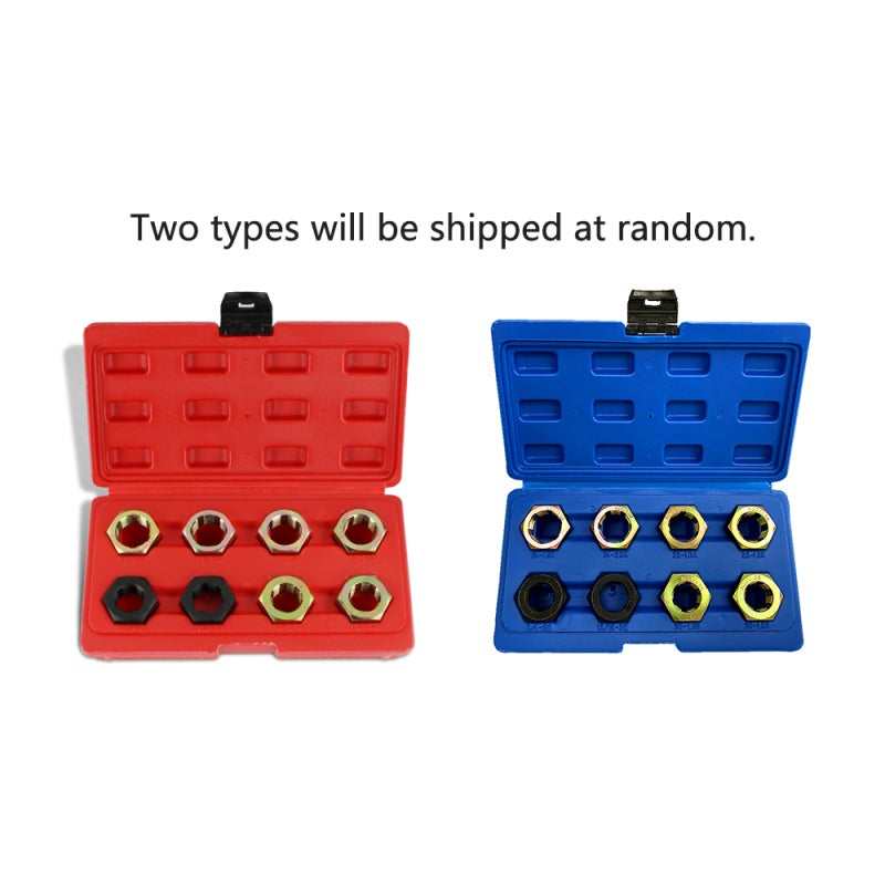 Thread Repair Tools 8Pcs High-Quality Steel - Sturdy Durable Thread Restoration Kit for Automotive Axle Spindle Thread Repair - Image 2