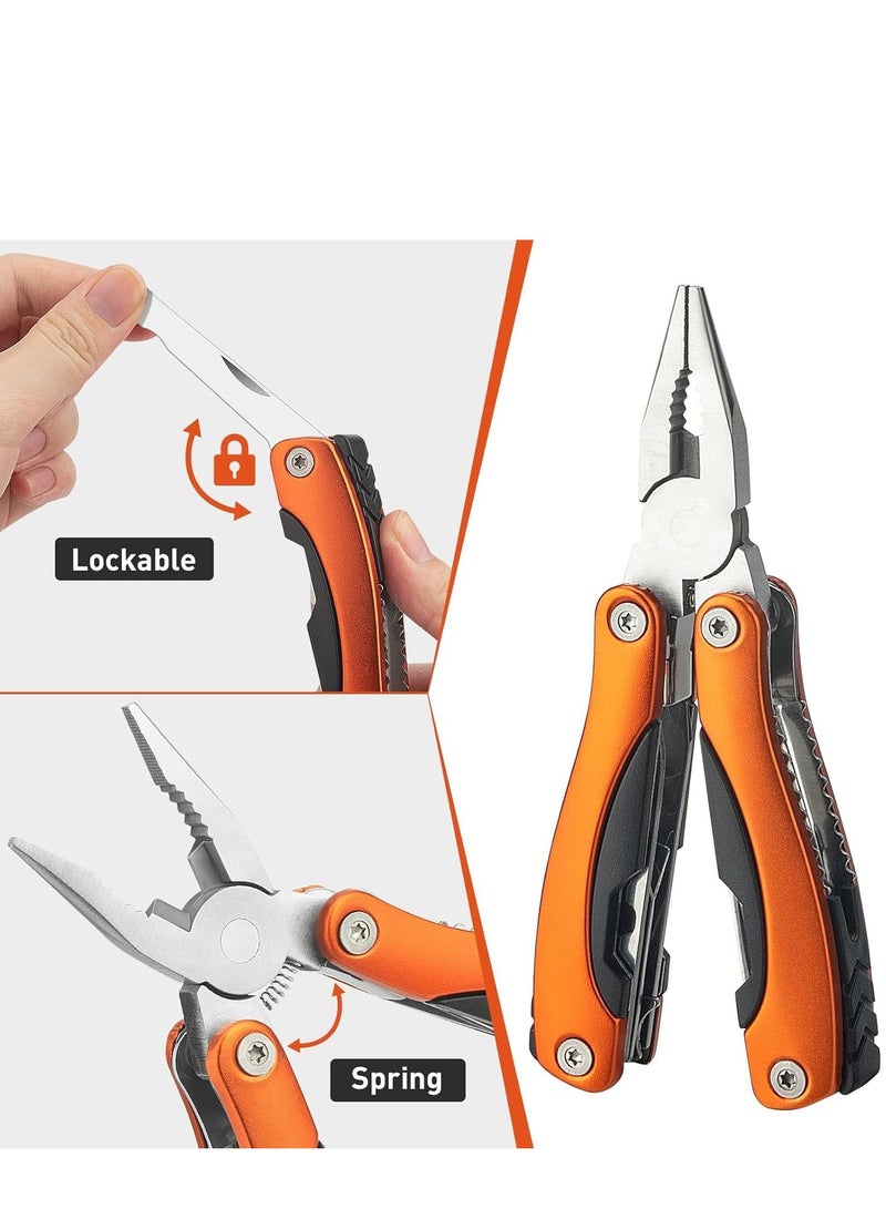 Pliers Multi Function Tool, Silver, Provides a Variety Of Useful Functions - Image 1