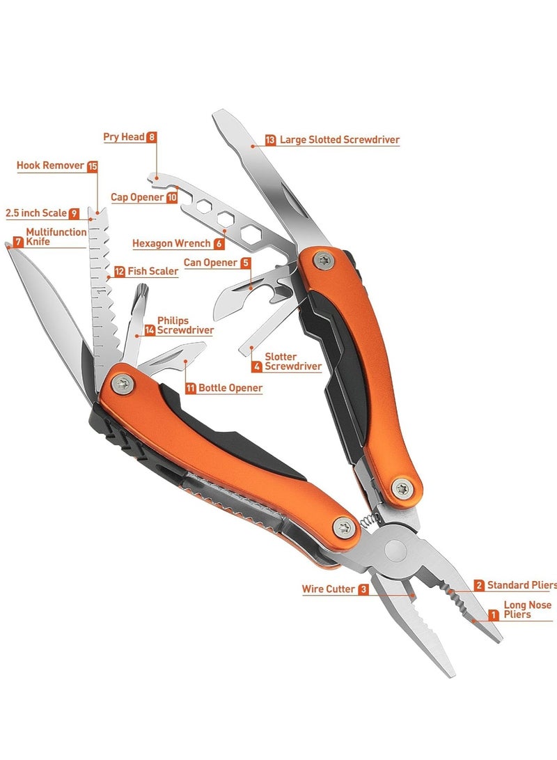 Pliers Multi Function Tool, Silver, Provides a Variety Of Useful Functions - Image 4