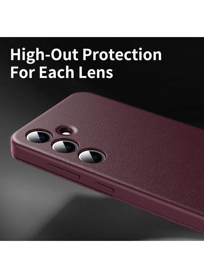 erorex Case For Samsung Galaxy S25 Ultra 5G Smart View Window Leather Phone Case with Card Slot - Image 5