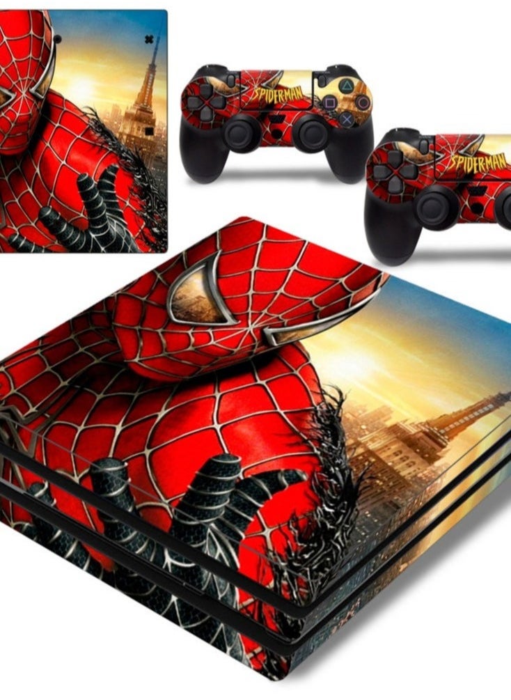 PEI  AN PS4 Pro Game Console Pattern Stickers 