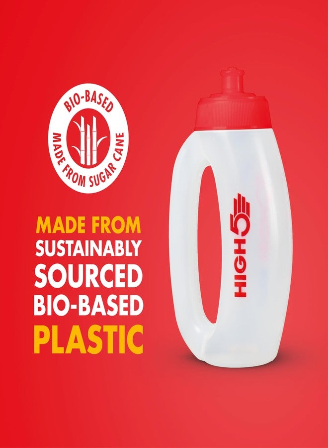 HIGH5 Running Handheld Water Bottle 350ml - BPA Free Leakproof Sports Bottle for Running, Gym & Training, Lightweight Reusable Hydration Bottle, Dishwasher Safe - Image 4