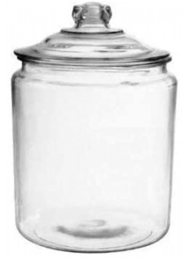 Anchor Hocking Heritage Hill Glass Cookie/Candy Jar (Glass 1/2 Gallon) - Image 1