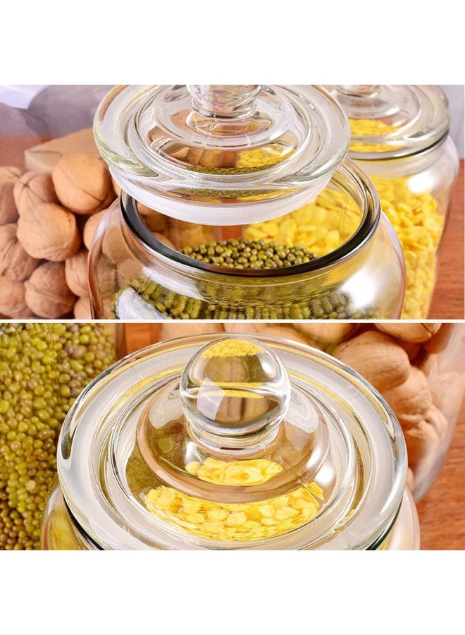 Anchor Hocking Heritage Hill Glass Cookie/Candy Jar (Glass 1/2 Gallon) - Image 4