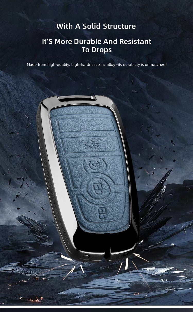Ford Edge L Key Case, Mondeo Explorer Focus Metal Shell Remote Cover - Universal Car Accessory - Image 3