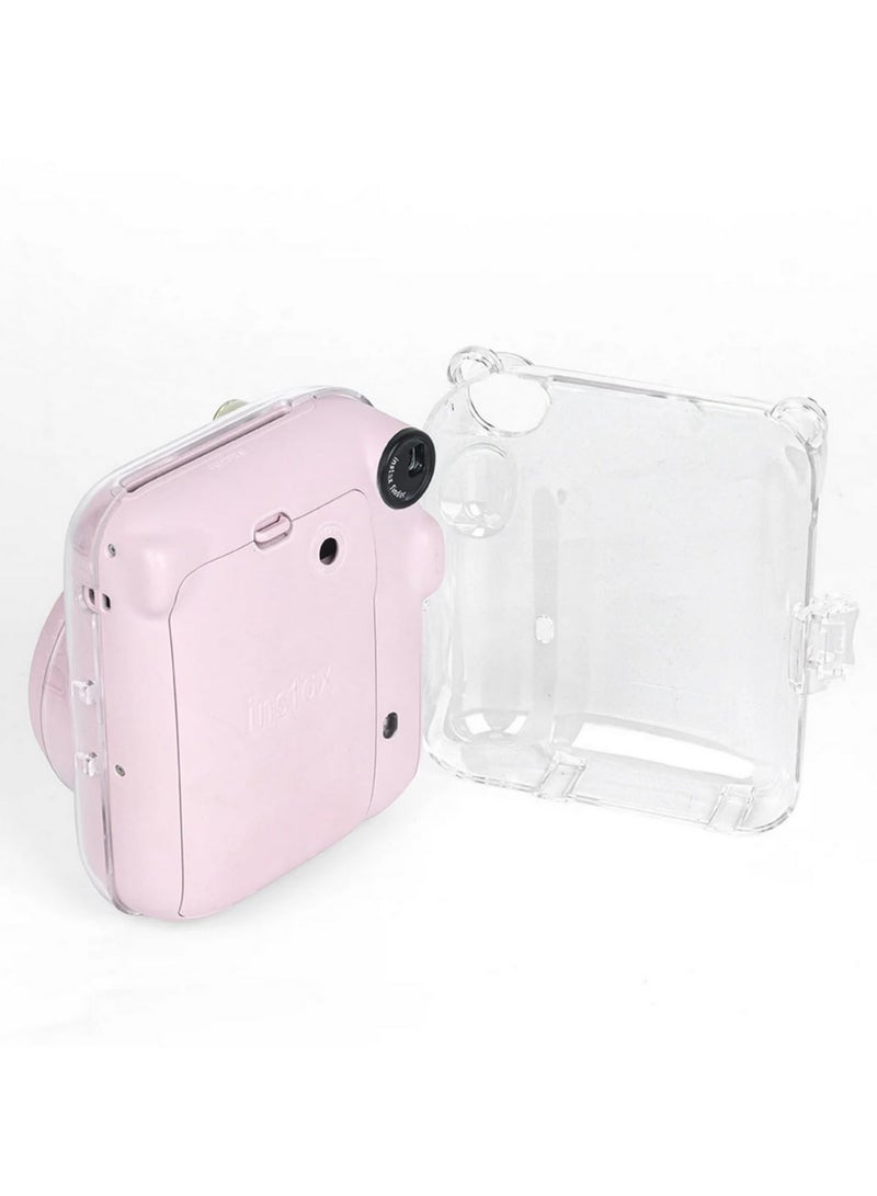 Mini Protective Shell with Shoulder Strap Storage Case Protective Sleeve for Fujifilm Instax Mini 12 Camera Instax Mini 12 Accessories Shockproof Cover Carrying Bag Travel Pouch  - Image 5