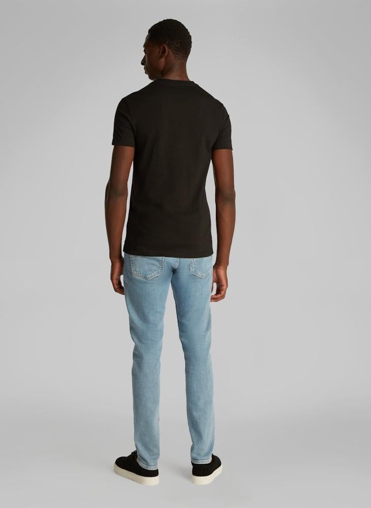 Calvin Klein Jeans Logo Print Crew Neck T-Shirt  - Image 2
