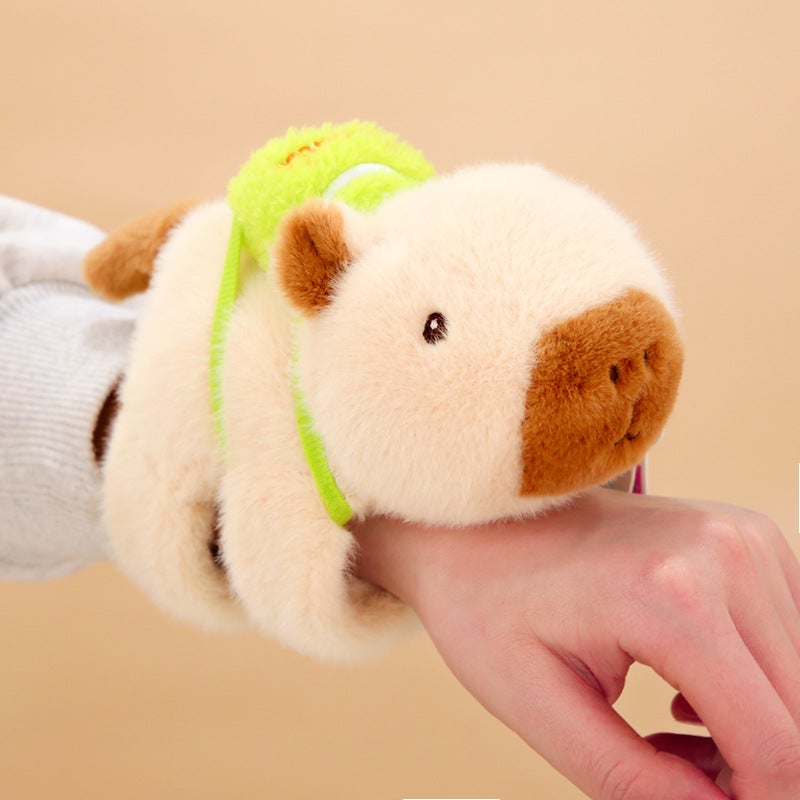 Capybara Slap Bracelet Plush Toy Stuffed Animal - Image 3