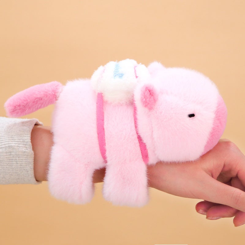 Capybara Slap Bracelet Plush Toy Stuffed Animal - Image 2