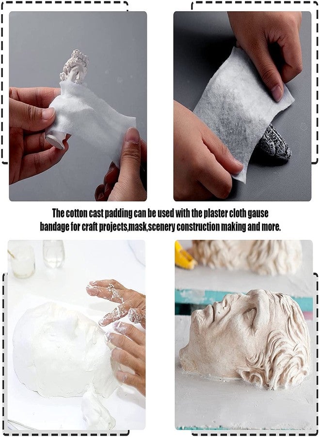 Ndola Cast Padding Cotton Undercast Padding Roll Cotton Cast Padding Use with Soft Plaster Cloth Size 15cm x 3m (6) - Image 5