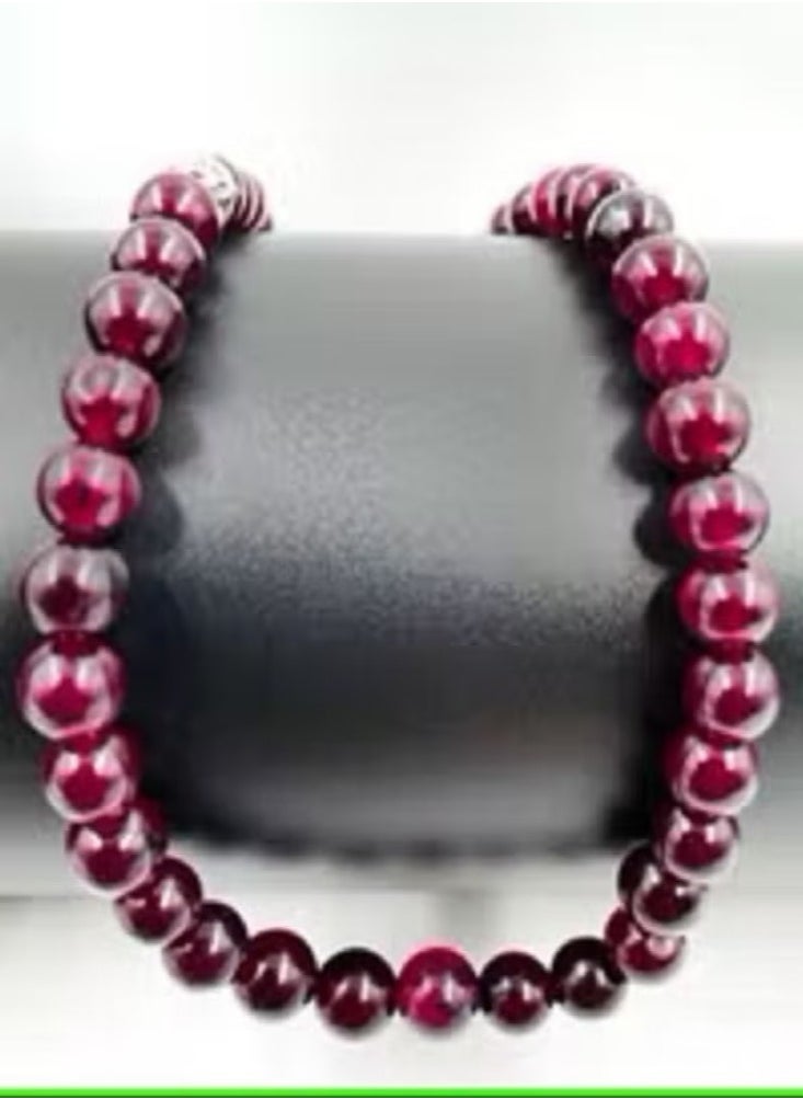 Dreamzon - Natural Red Agate Stone 99 Beads Tasbih - Image 1